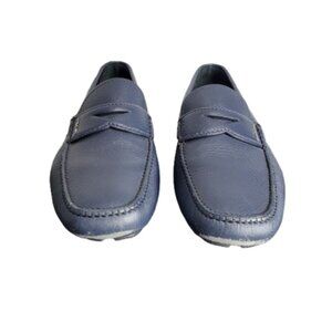 Prada men's blue loafers size 10